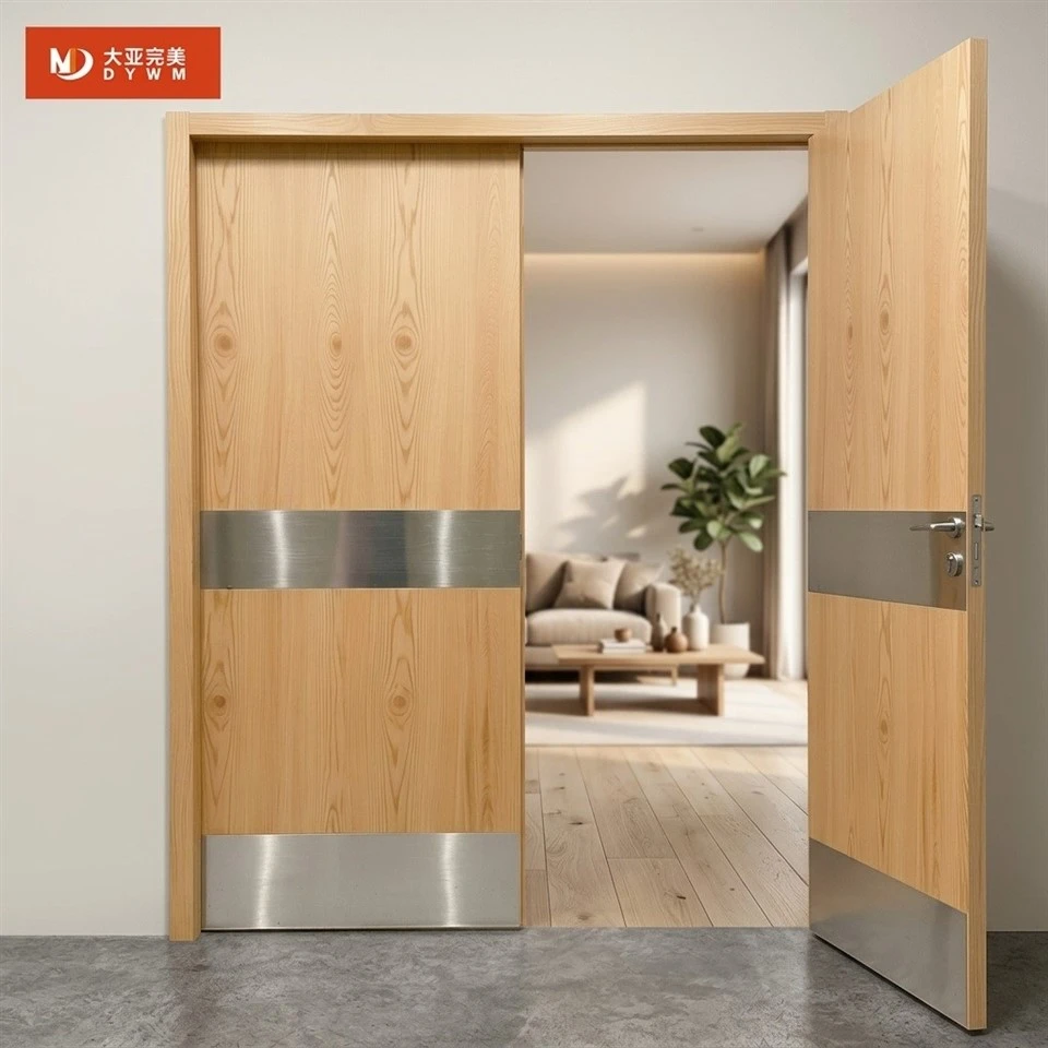 Wooden Paint-free Fire Door factory