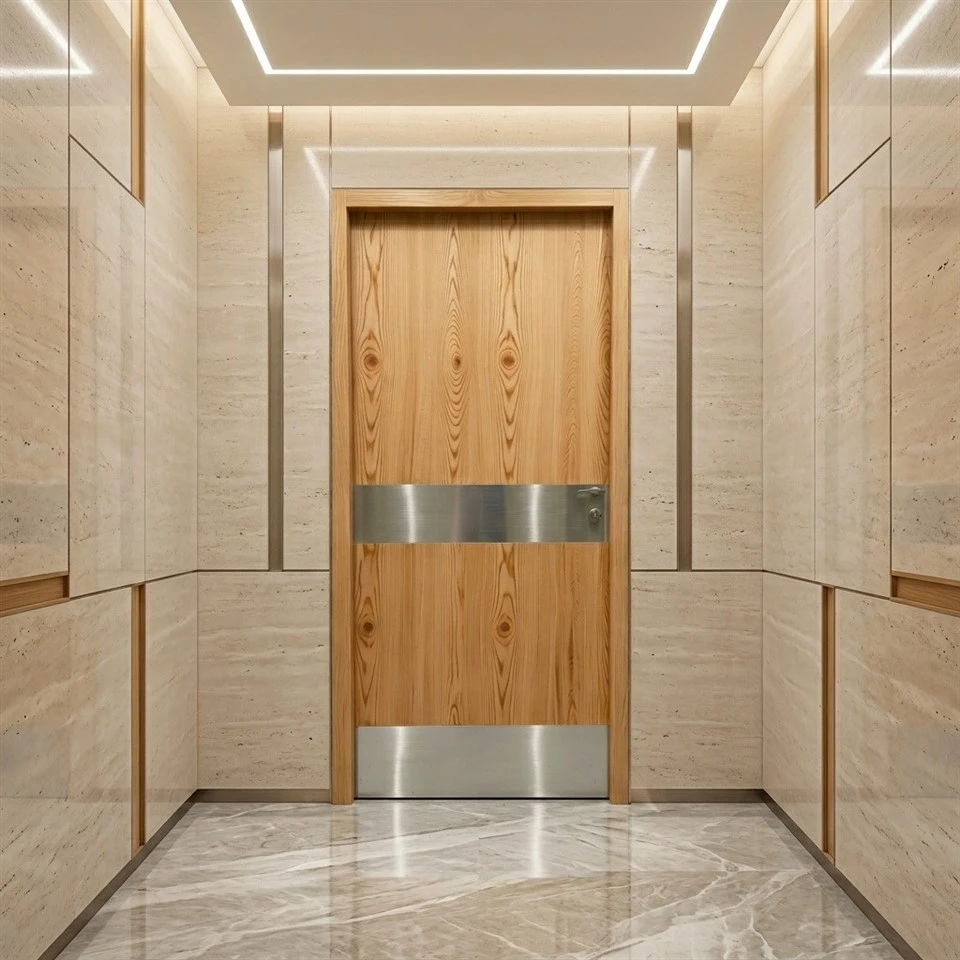 Wooden Paint-free Fire Door best